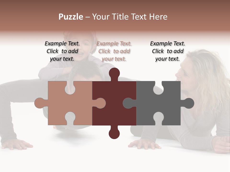 Power Childhood Child PowerPoint Template