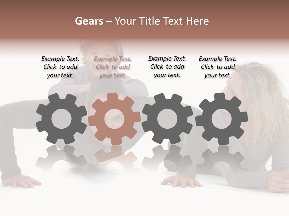 Power Childhood Child PowerPoint Template