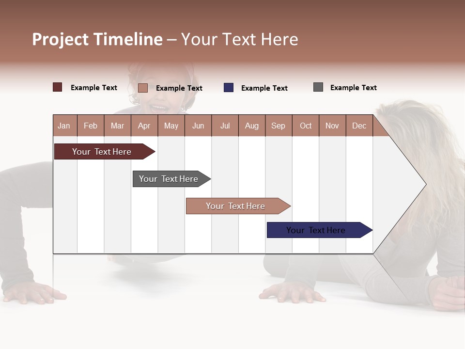 Power Childhood Child PowerPoint Template