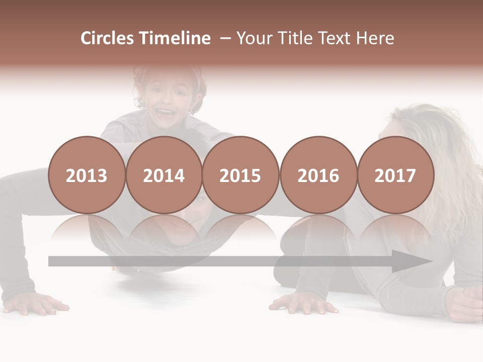 Power Childhood Child PowerPoint Template