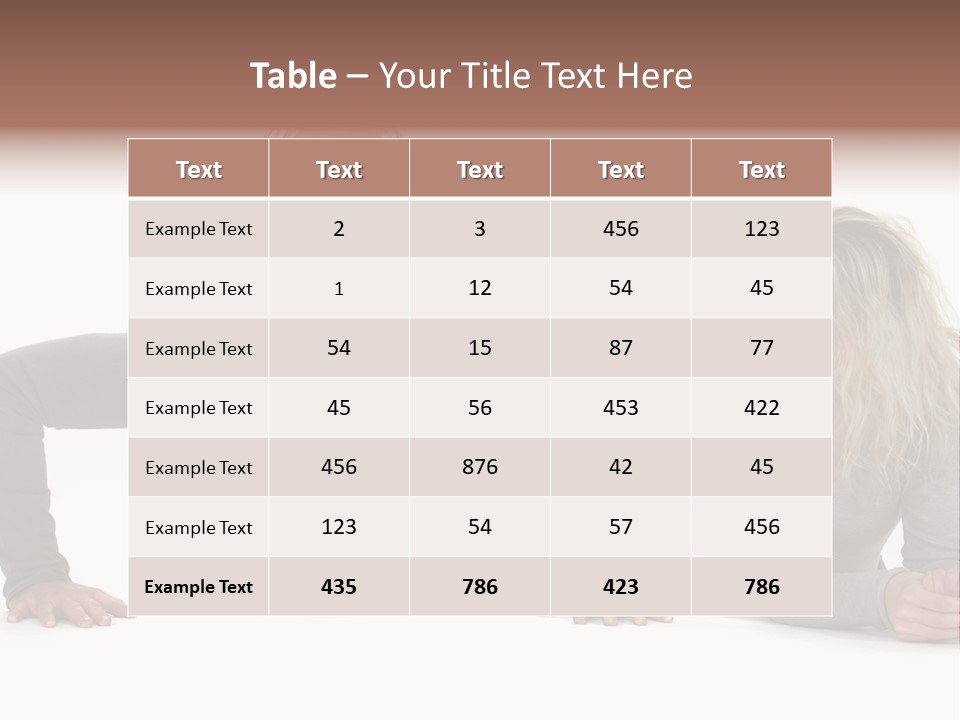 Power Childhood Child PowerPoint Template