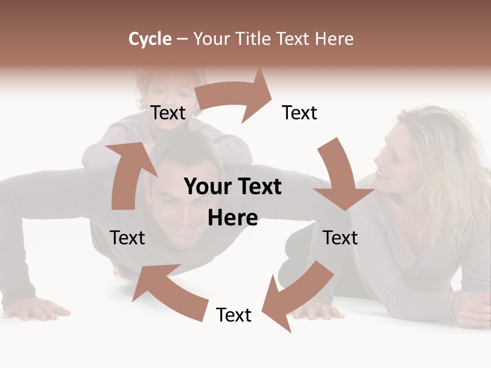 Power Childhood Child PowerPoint Template