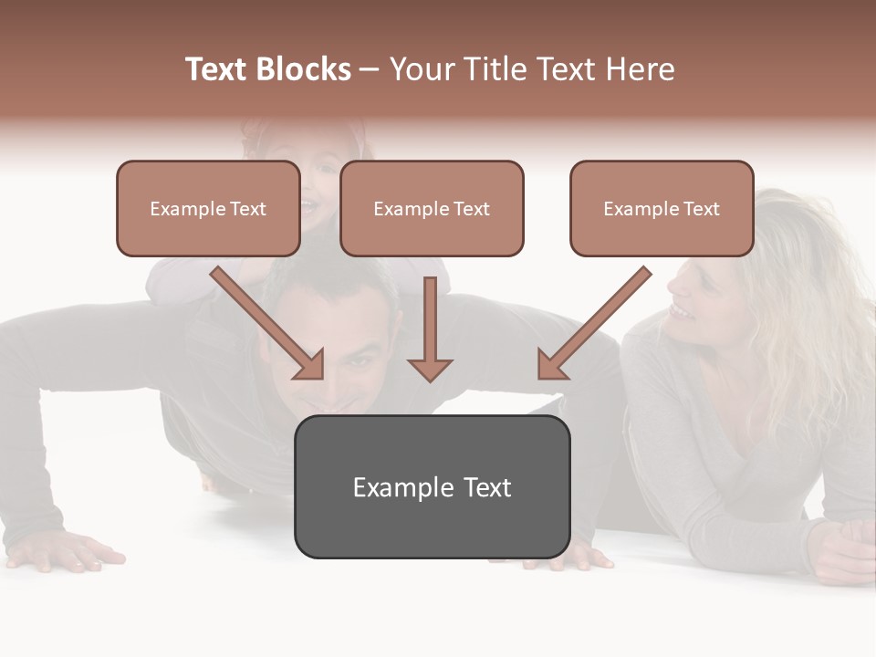Power Childhood Child PowerPoint Template