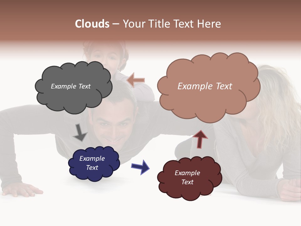 Power Childhood Child PowerPoint Template