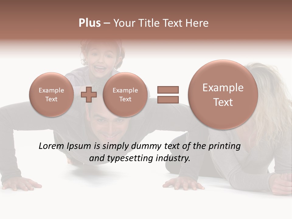 Power Childhood Child PowerPoint Template