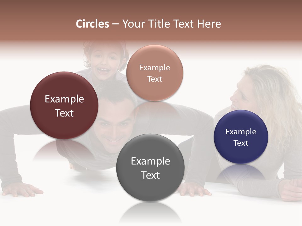 Power Childhood Child PowerPoint Template