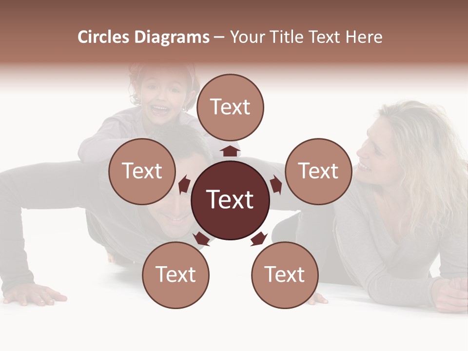 Power Childhood Child PowerPoint Template