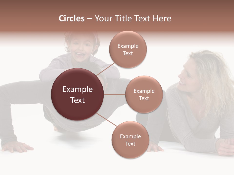 Power Childhood Child PowerPoint Template