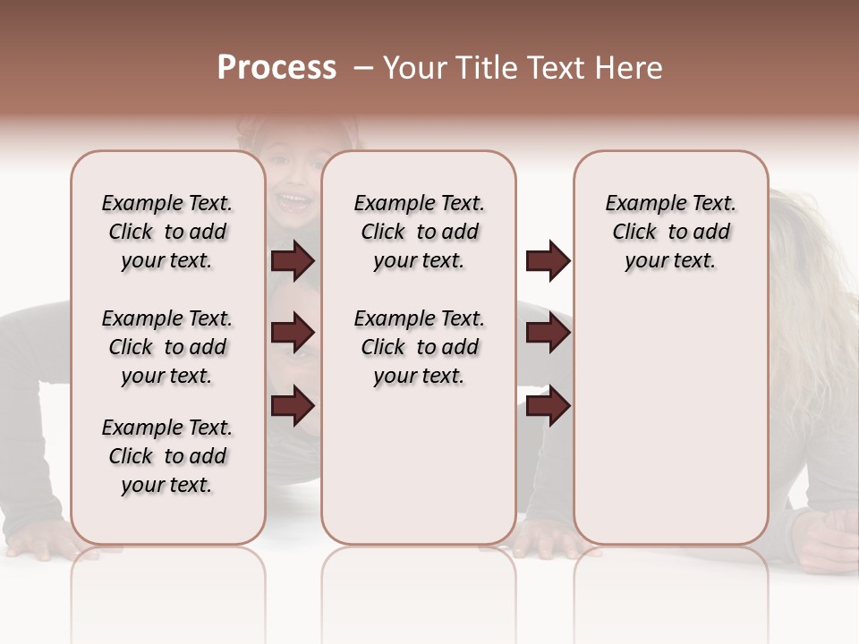 Power Childhood Child PowerPoint Template