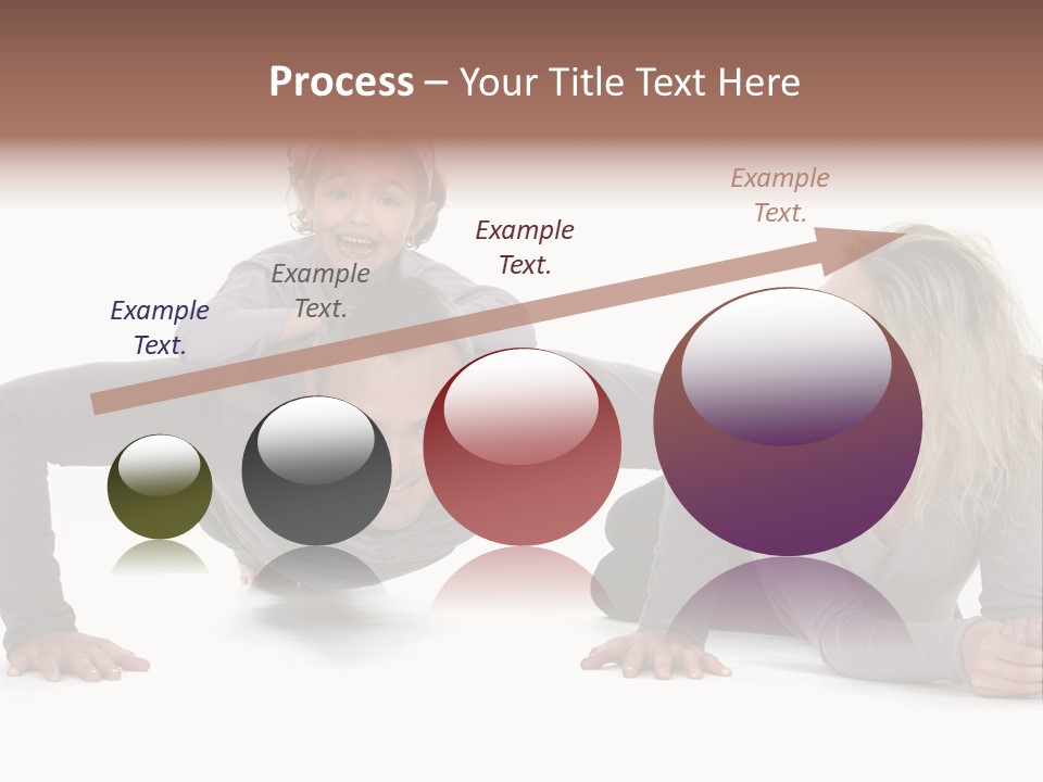 Power Childhood Child PowerPoint Template