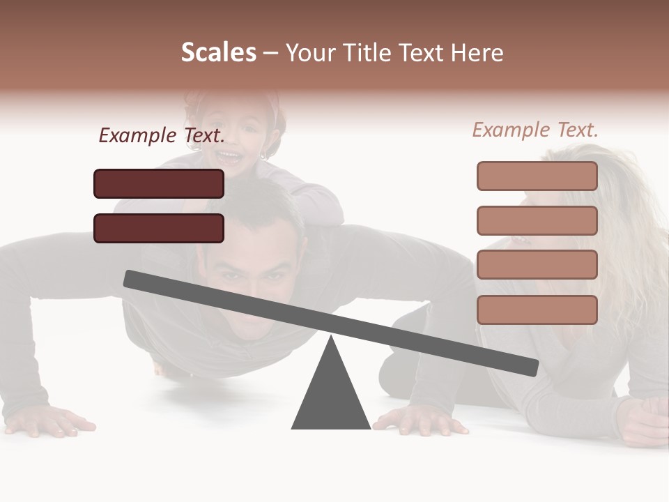 Power Childhood Child PowerPoint Template