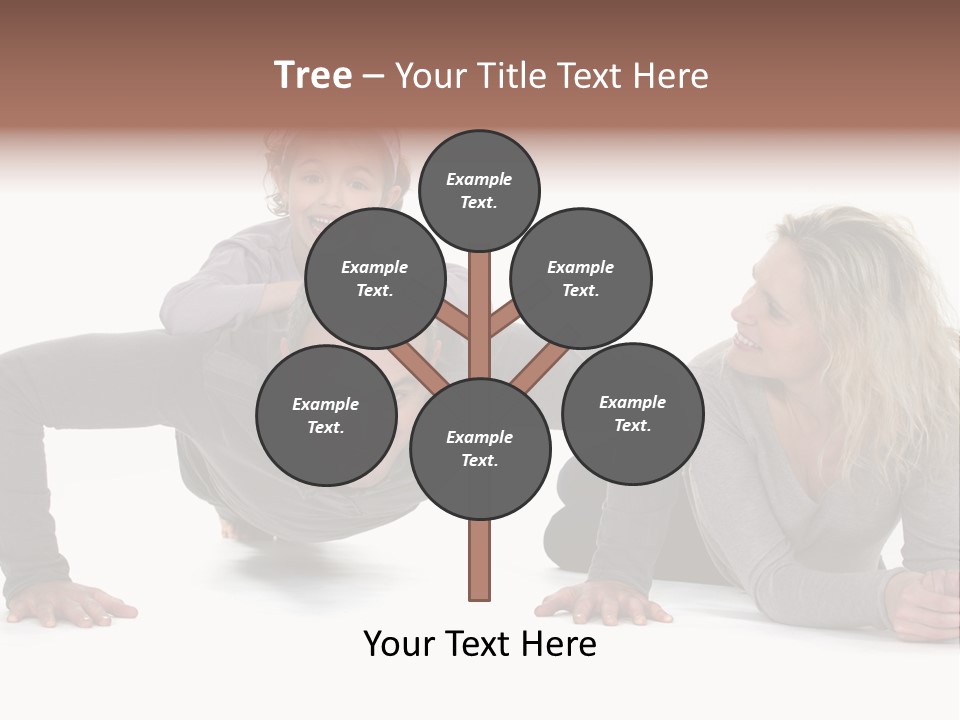 Power Childhood Child PowerPoint Template