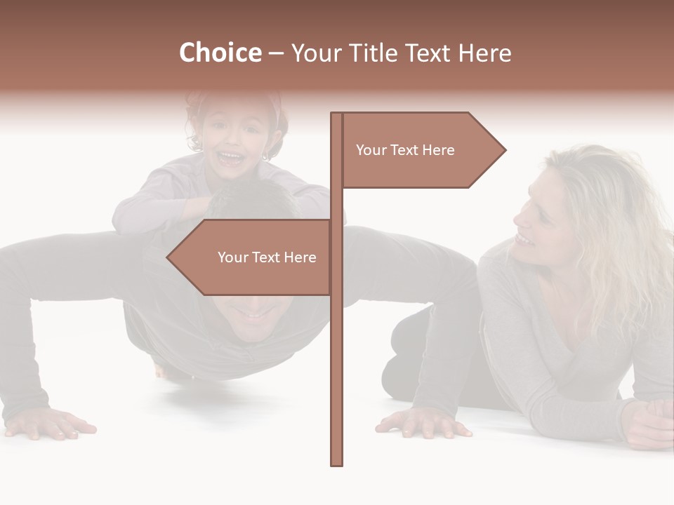 Power Childhood Child PowerPoint Template