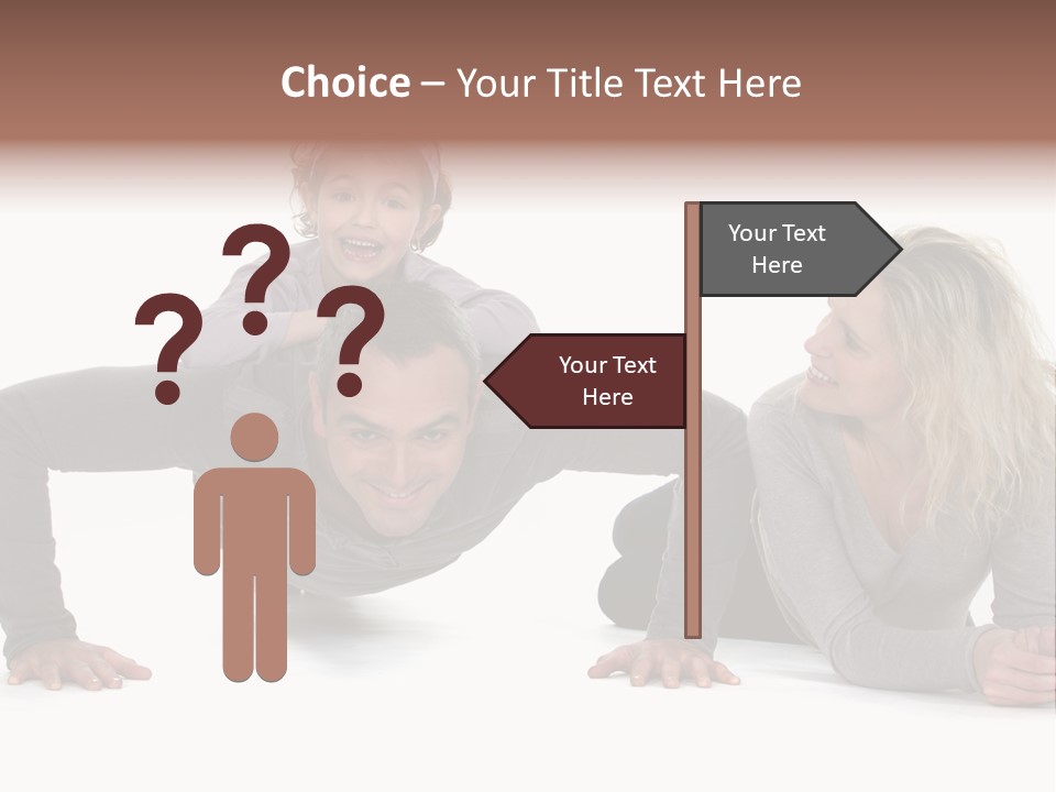 Power Childhood Child PowerPoint Template