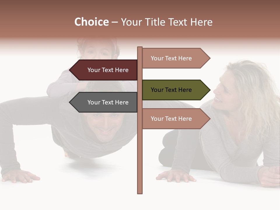 Power Childhood Child PowerPoint Template