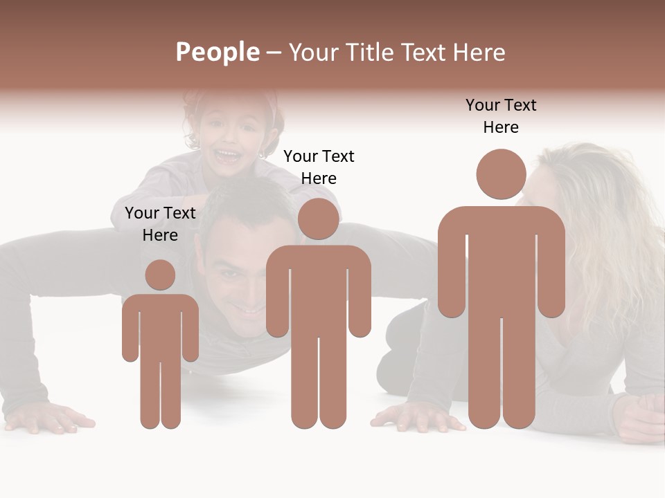 Power Childhood Child PowerPoint Template