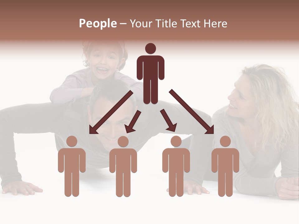 Power Childhood Child PowerPoint Template