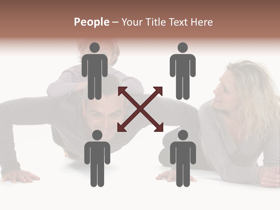 Power Childhood Child PowerPoint Template