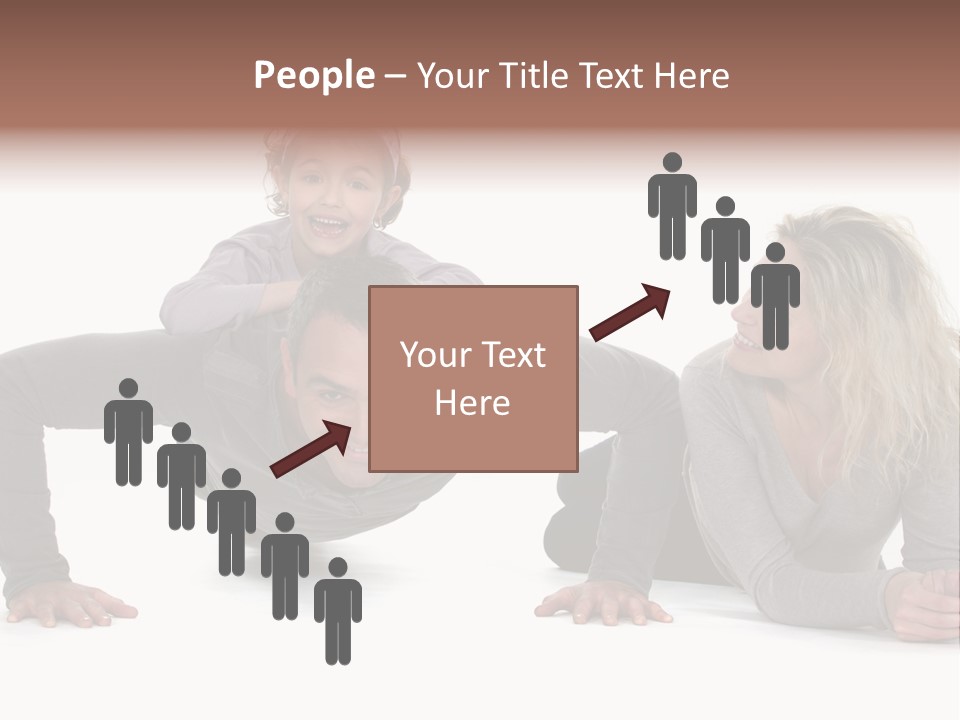 Power Childhood Child PowerPoint Template