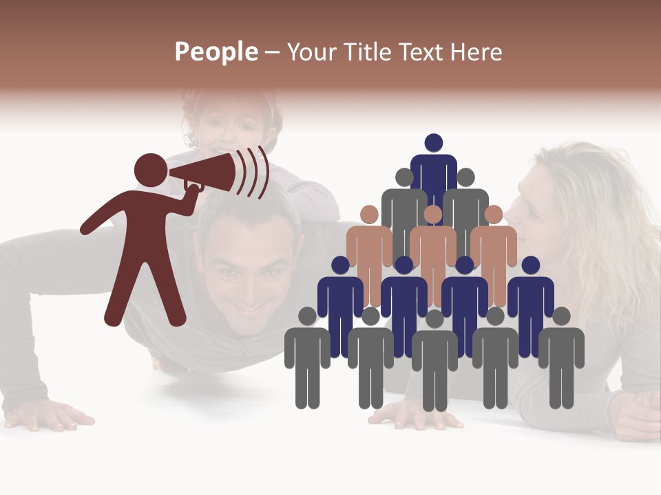 Power Childhood Child PowerPoint Template