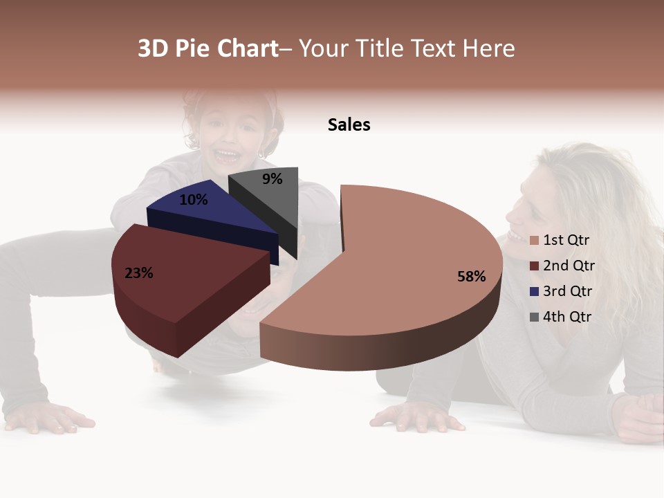 Power Childhood Child PowerPoint Template