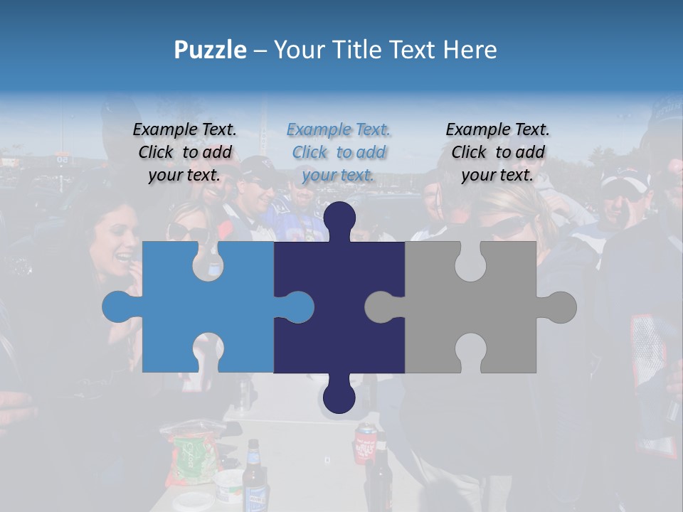 Tailgate Party New England Foxborough PowerPoint Template