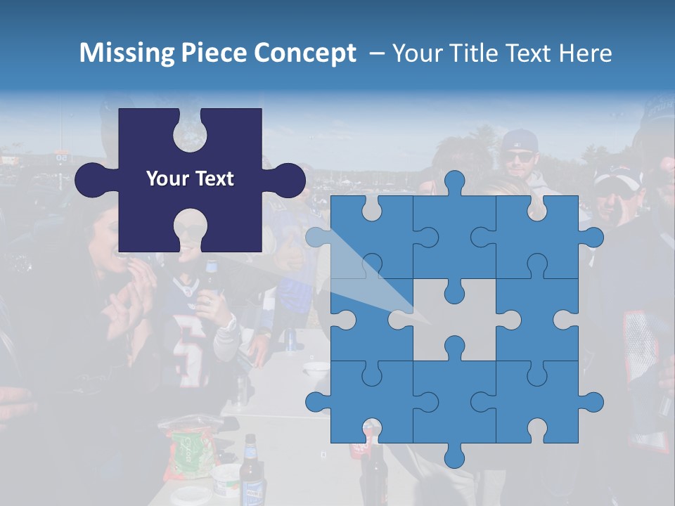 Tailgate Party New England Foxborough PowerPoint Template