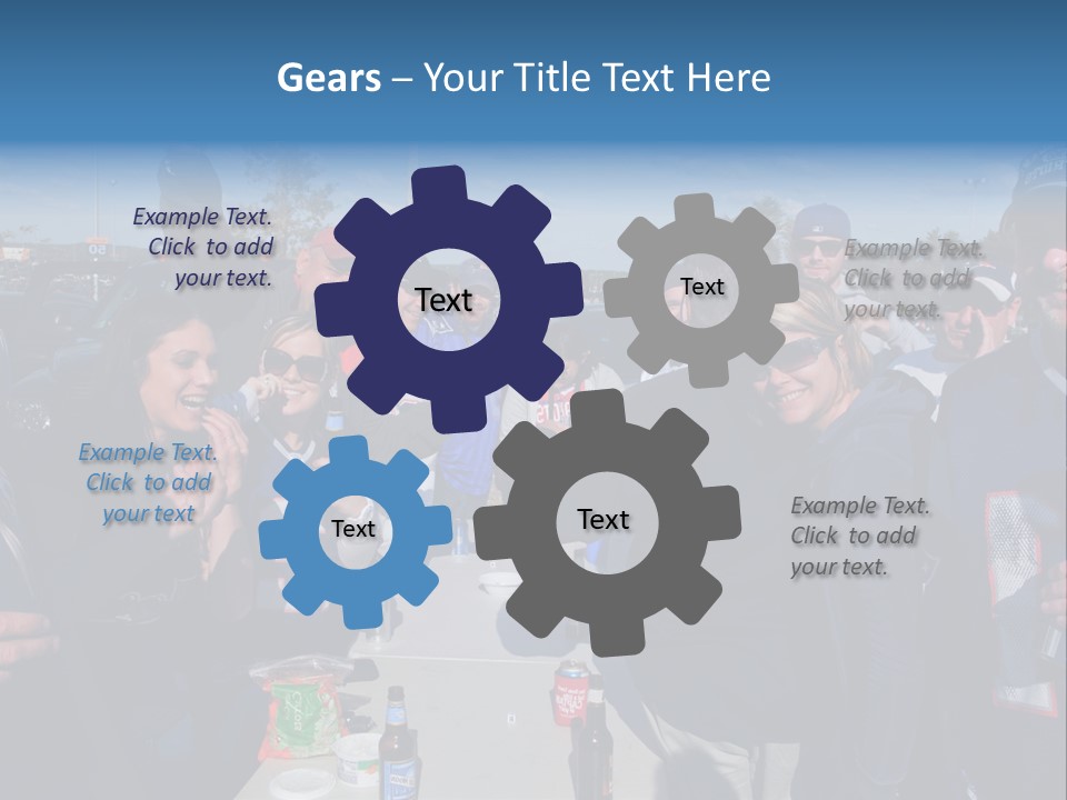 Tailgate Party New England Foxborough PowerPoint Template