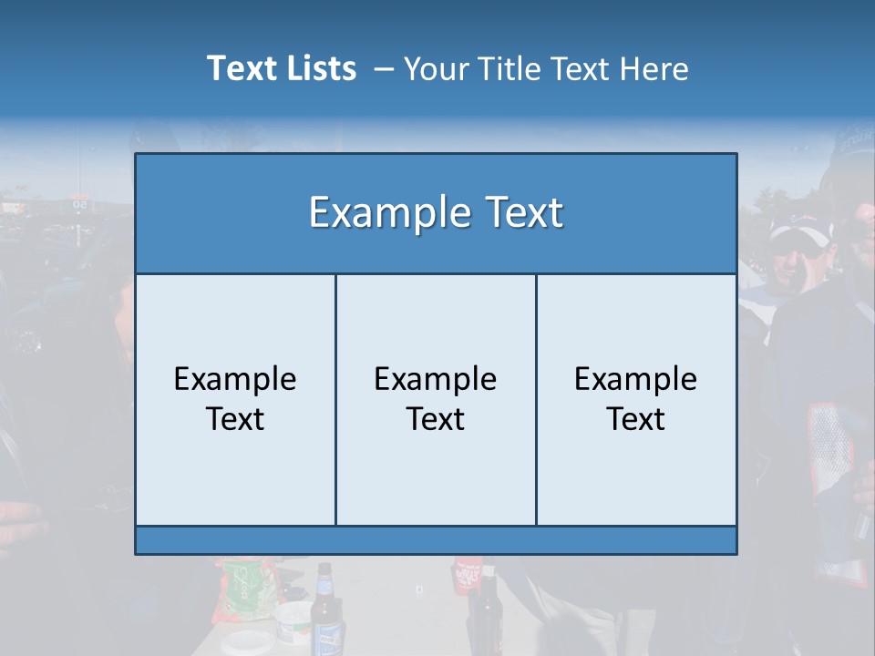 Tailgate Party New England Foxborough PowerPoint Template