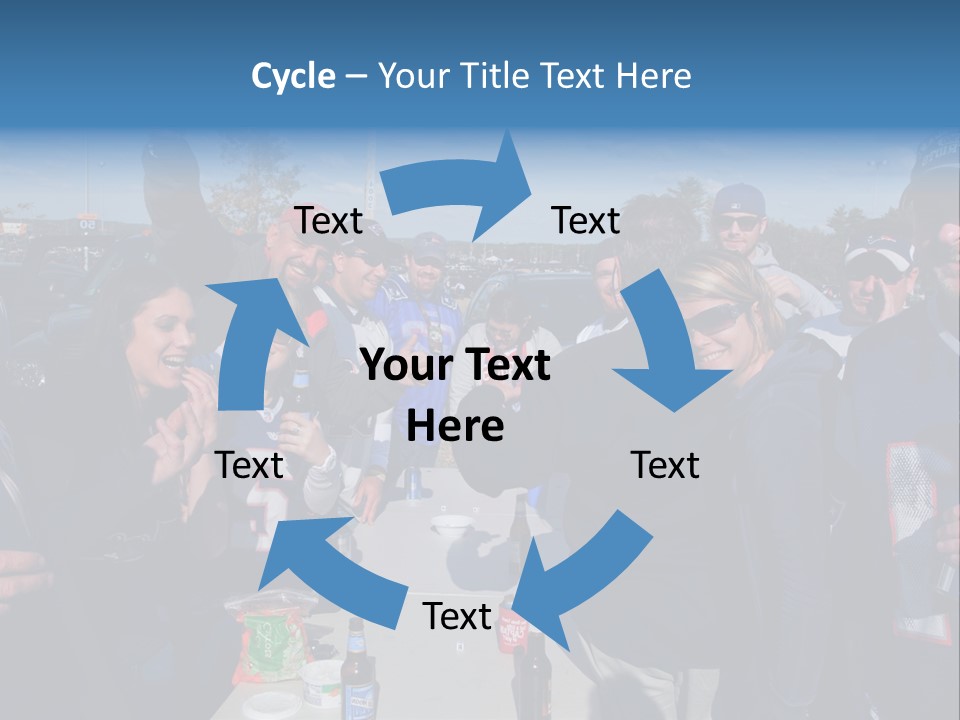 Tailgate Party New England Foxborough PowerPoint Template