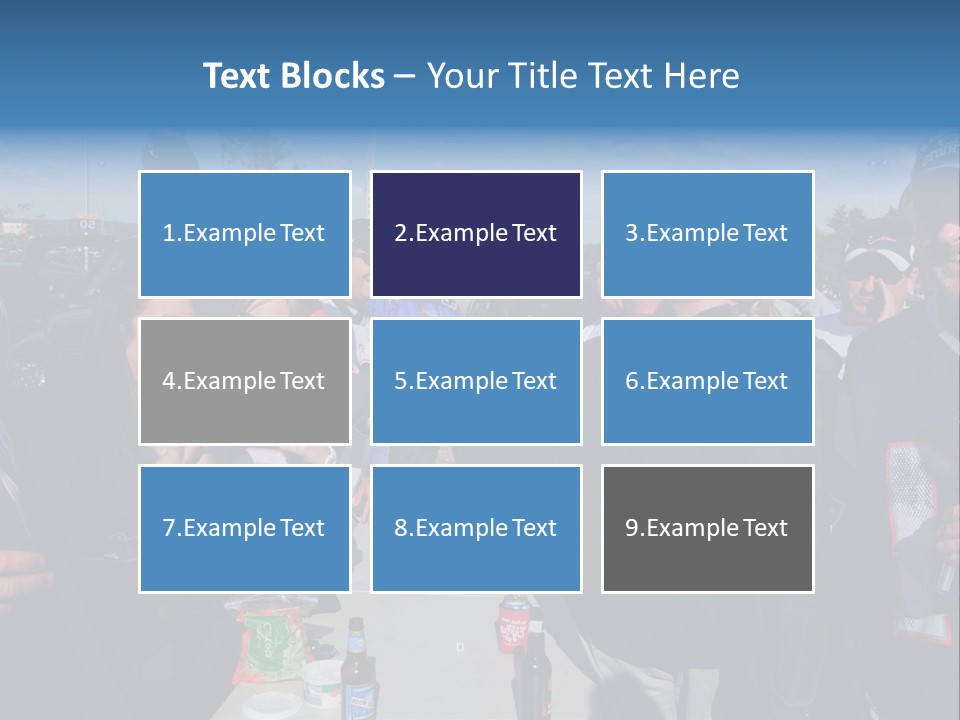 Tailgate Party New England Foxborough PowerPoint Template