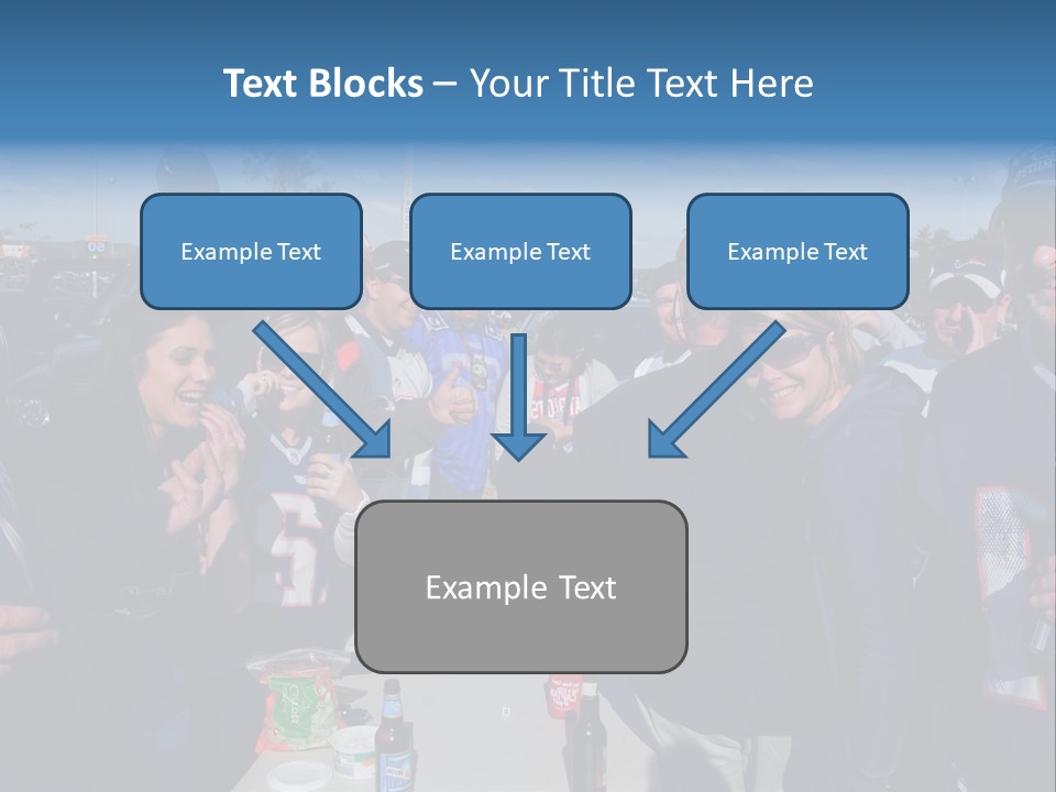 Tailgate Party New England Foxborough PowerPoint Template