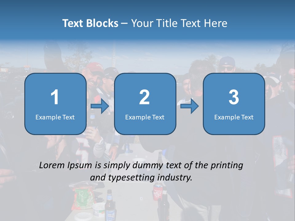 Tailgate Party New England Foxborough PowerPoint Template
