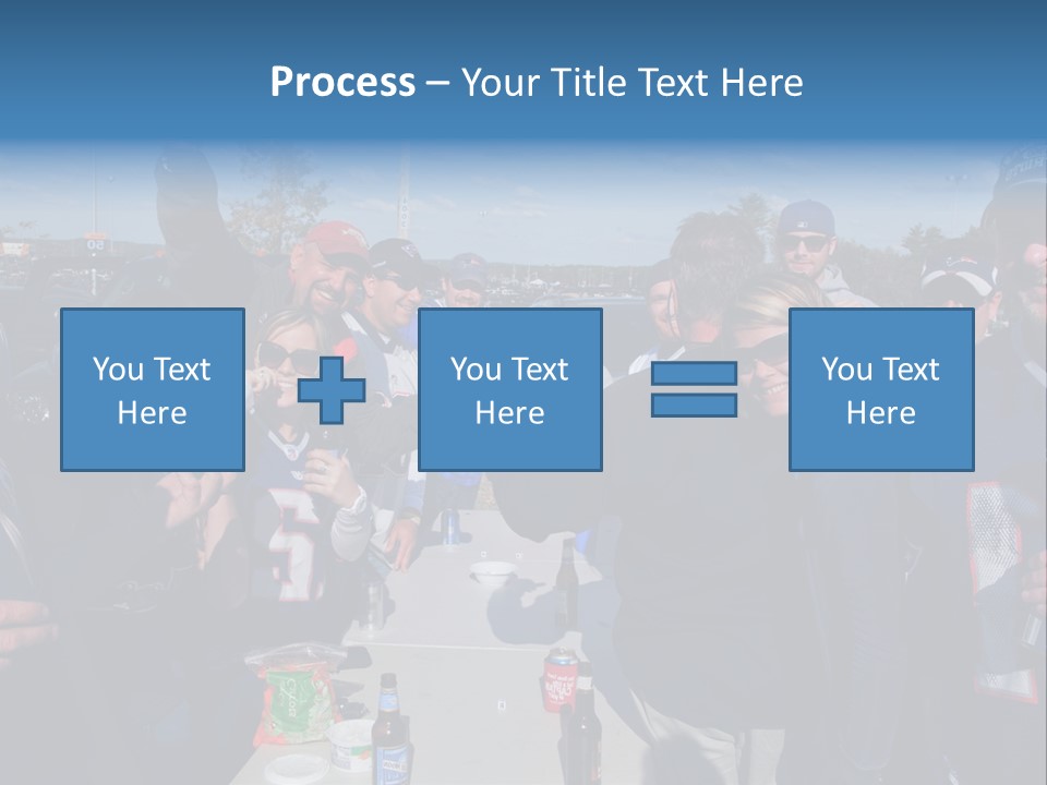 Tailgate Party New England Foxborough PowerPoint Template