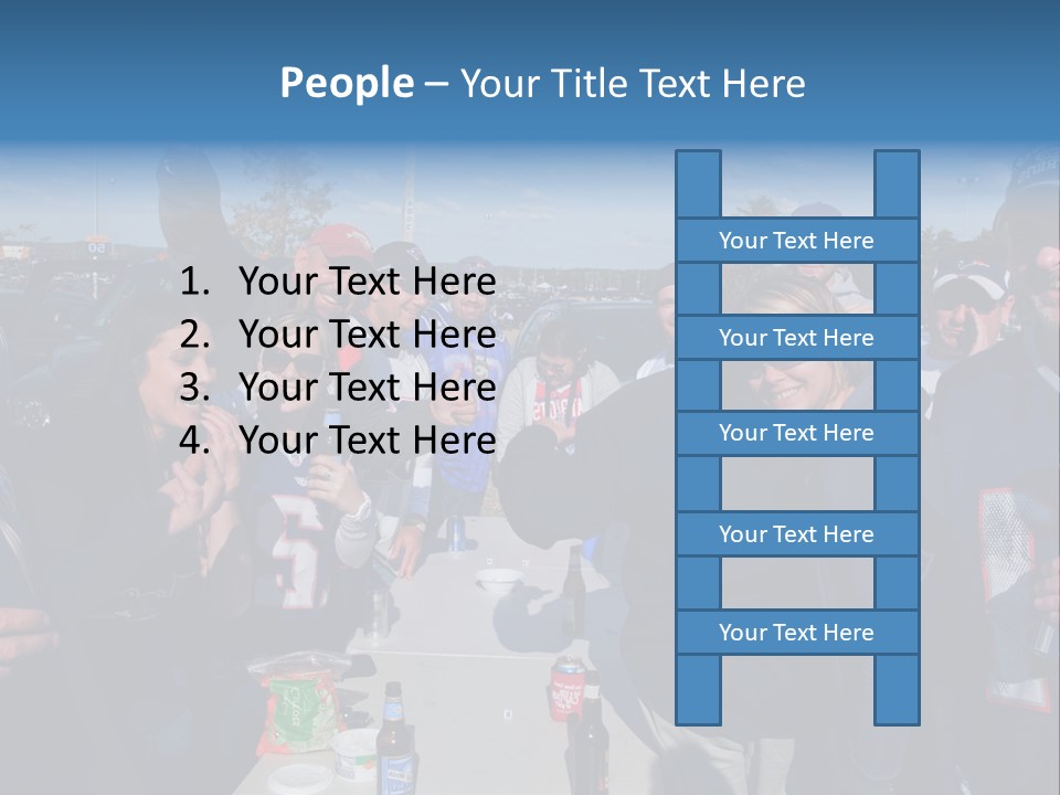 Tailgate Party New England Foxborough PowerPoint Template