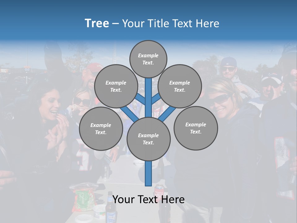 Tailgate Party New England Foxborough PowerPoint Template