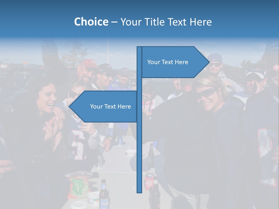 Tailgate Party New England Foxborough PowerPoint Template