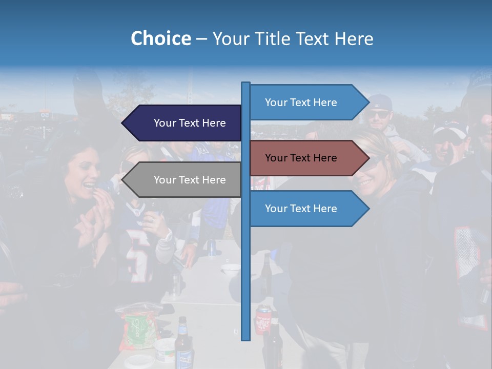 Tailgate Party New England Foxborough PowerPoint Template