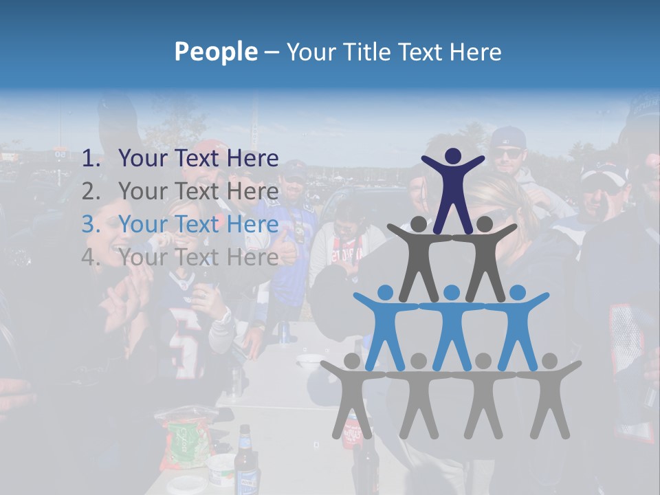 Tailgate Party New England Foxborough PowerPoint Template