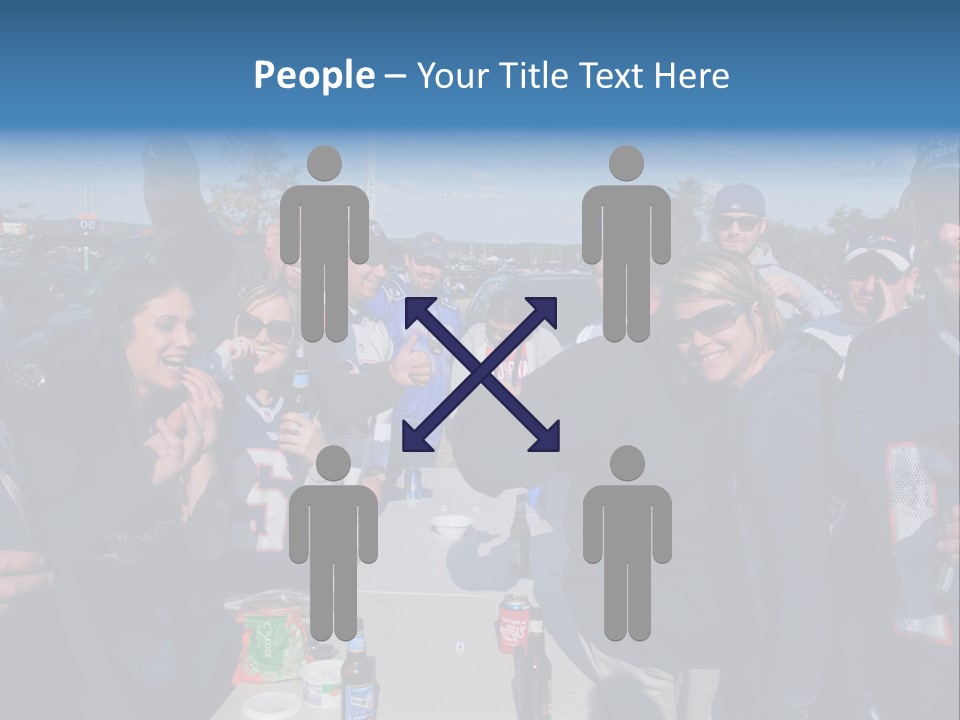 Tailgate Party New England Foxborough PowerPoint Template