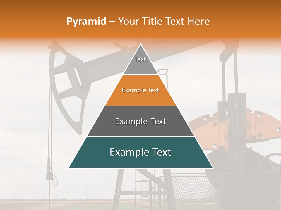 Pipeline Helmet Petroleum PowerPoint Template