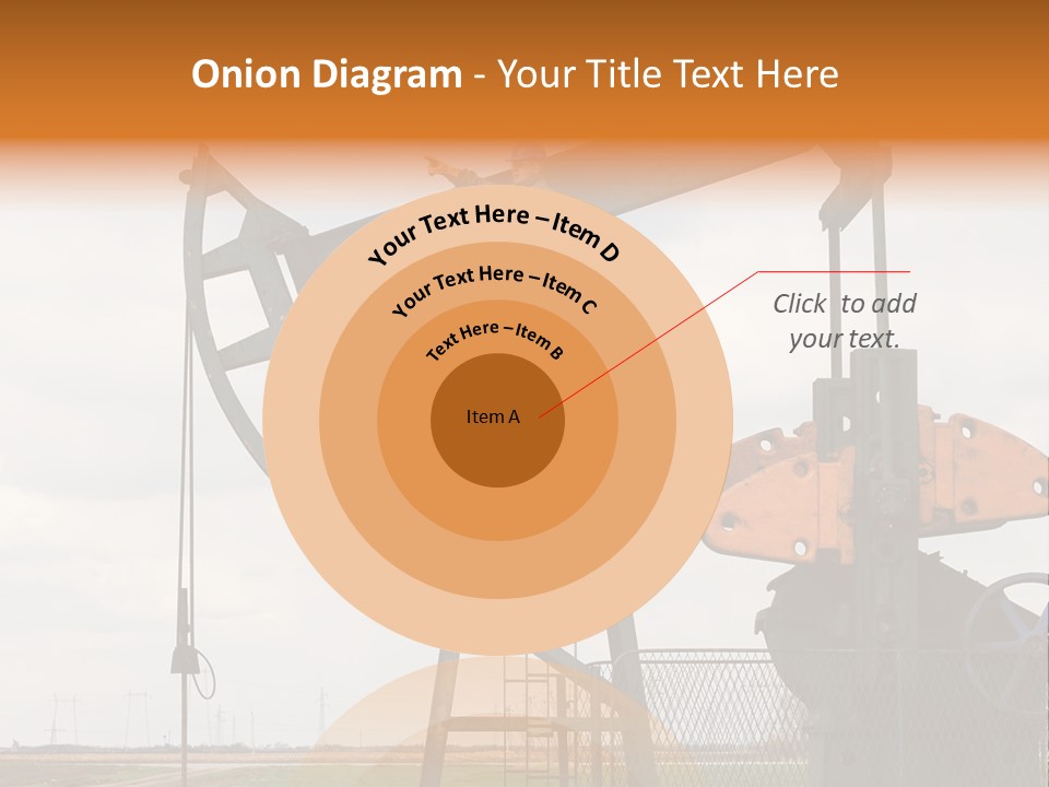 Pipeline Helmet Petroleum PowerPoint Template
