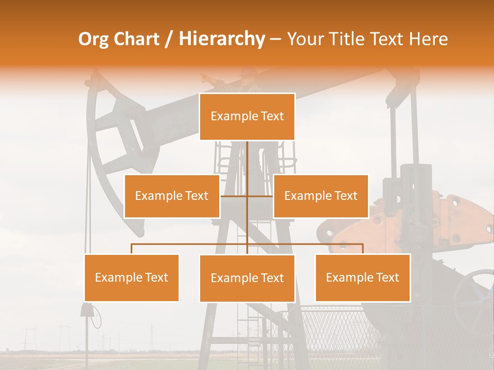 Pipeline Helmet Petroleum PowerPoint Template