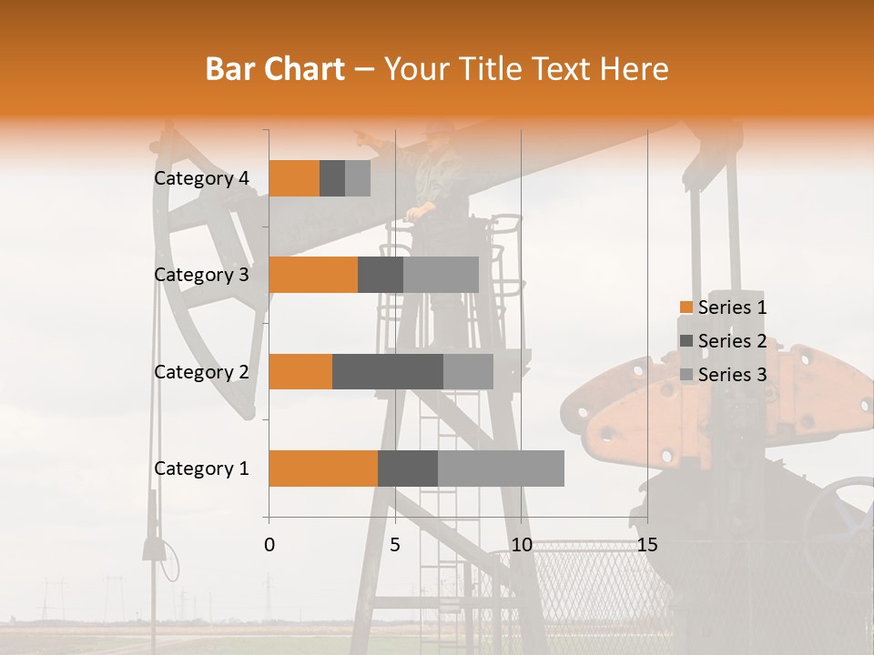 Pipeline Helmet Petroleum PowerPoint Template