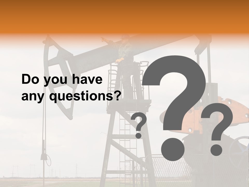 Pipeline Helmet Petroleum PowerPoint Template