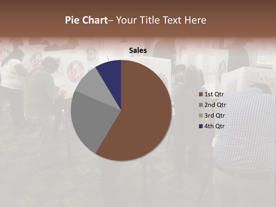 Booths Polling Place Voting PowerPoint Template