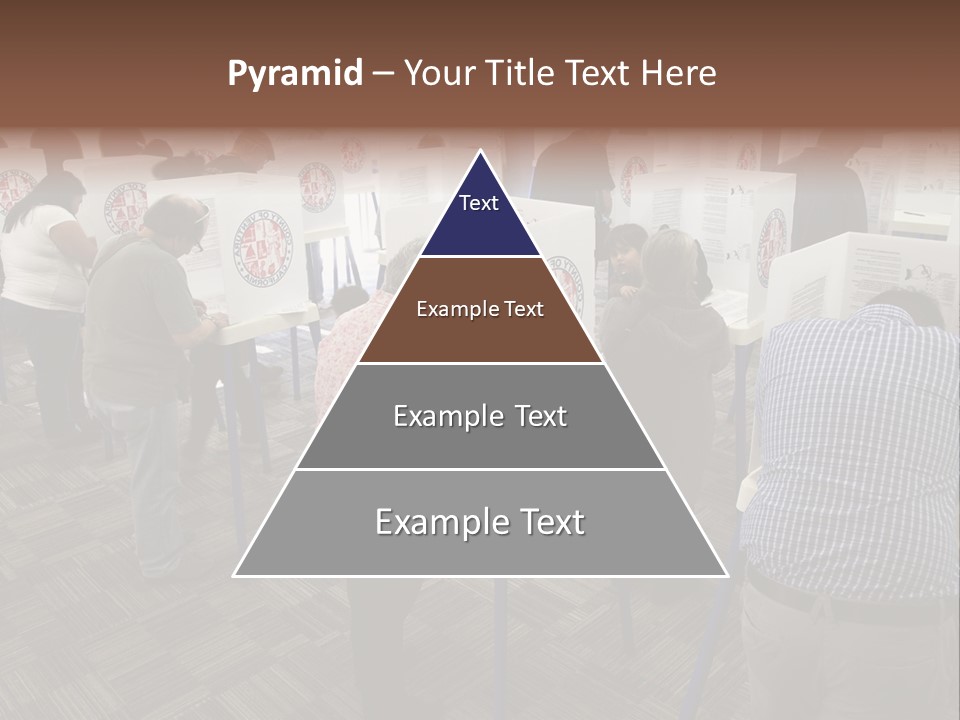 Booths Polling Place Voting PowerPoint Template