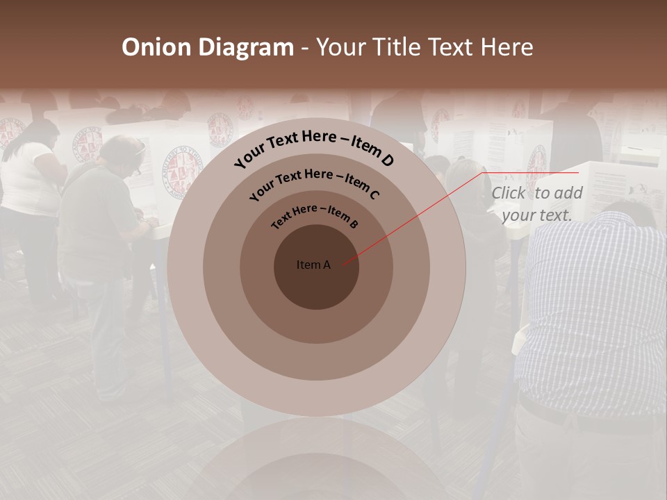Booths Polling Place Voting PowerPoint Template