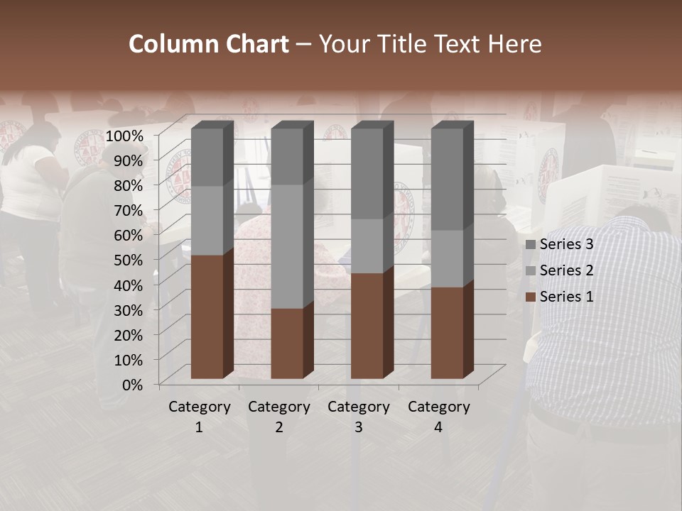 Booths Polling Place Voting PowerPoint Template
