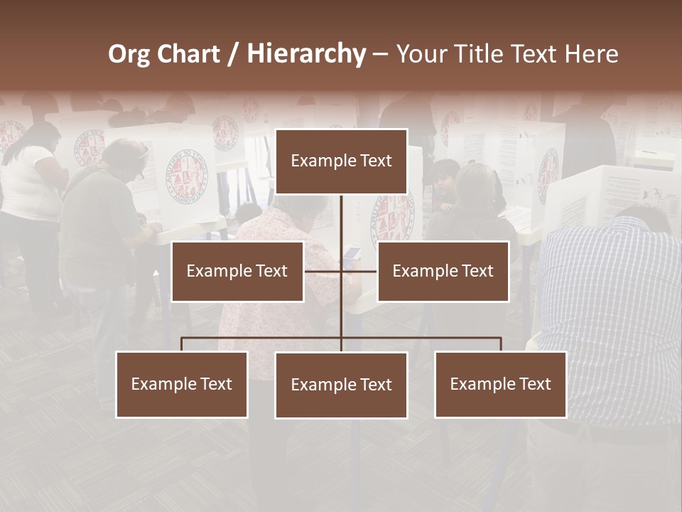 Booths Polling Place Voting PowerPoint Template